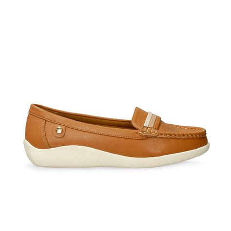 Mocasines Para Mujer Bata Comfit Camel Soft Walk Ilda , Café Claro ...