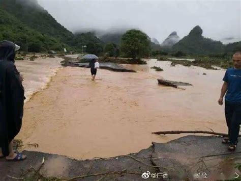 广西强降雨已致三十余万人受灾1人死亡，多地发出洪水预警_防汛