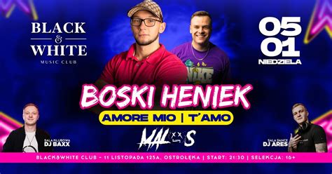 BOSKI HENIEK & MALOS W BLACK&WHITE! ★ AMORE MIO ★ TAMO ★ NIEDZIELA 05/ ...