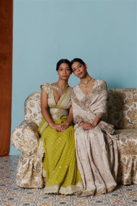 Mrunalini Rao - Gauri Saree Set - Elahe
