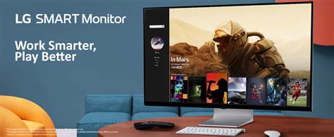 LG 43" Ultrafine™ Smart Monitor UHD 4K IPS (3840 * 2160), HDR 10 ...