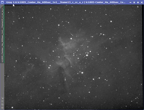 PixInsight Image Integration 的图像结果