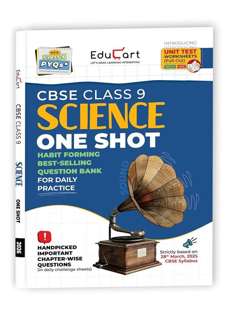 Educart CBSE Class 9 Science One-shot Question Bank 2026 (Strictly for ...