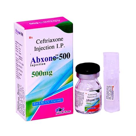 CEFTRIAXONE-500mg Dry Injection ISKON REMEDIES