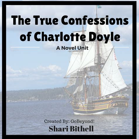 The True Confessions of Charlotte Doyle by Avi Novel Study | Novel ...