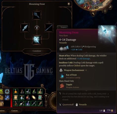 What To Do With the Icy Crystal, Icy Metal, and Icy Helve in Baldur's ...