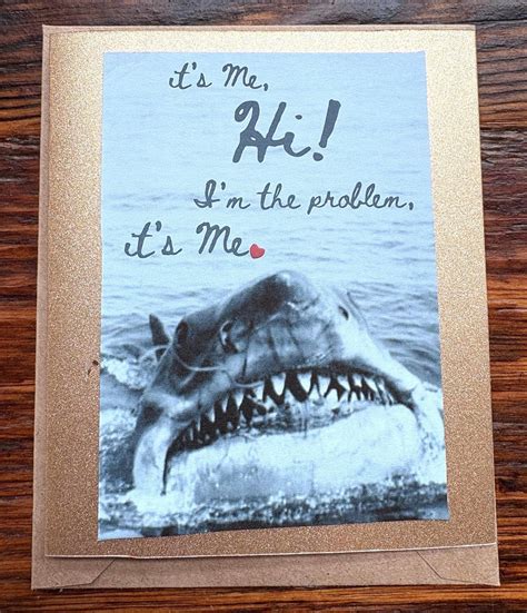 Jaws Birthday Card: Taylor Swift Lyrics - Funny Antihero Card - Etsy UK