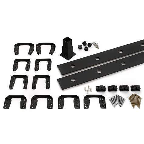 Trex Transcend Charcoal Black Composite Deck railing completer kit 33 ...
