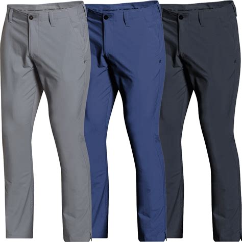 NEW UNDER ARMOUR MATCH PLAY MENS TAPERED GOLF TROUSERS PANTS ALL SIZES ...