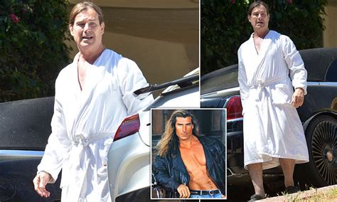 Eighties hunky model Fabio Lanzoni, 65, is seen for the 1st time in 3 ...