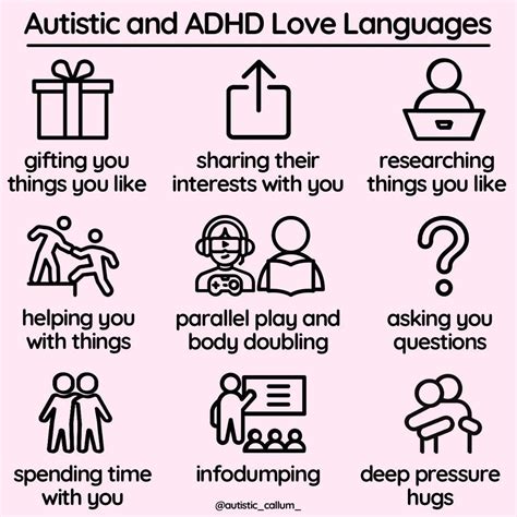 9 Love Languages for Autistic and ADHD Individuals
