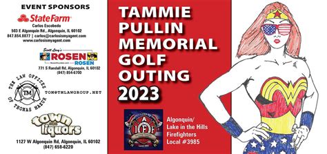 22st Tammie Pullin Memorial Golf Outing, Pinecrest Golf Club, Huntley ...