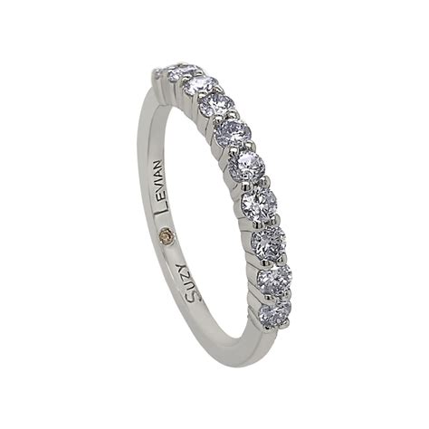 14K Marquise Diamond Eternity Band White Gold For Sale at 1stDibs ...