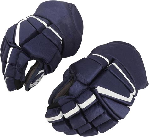 Amazon.com : 1 Pair Ice Hockey Gloves Field Hockey Glove Blue Hocky ...