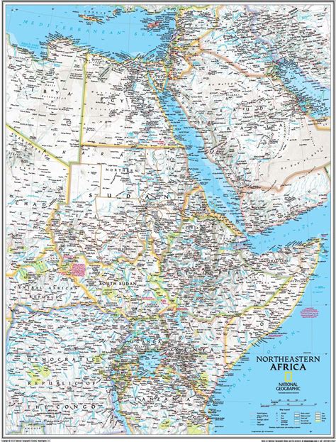 Map Of Northeast Africa