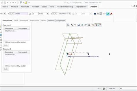 Creo Tutorial for Patterns Direction 的图像结果