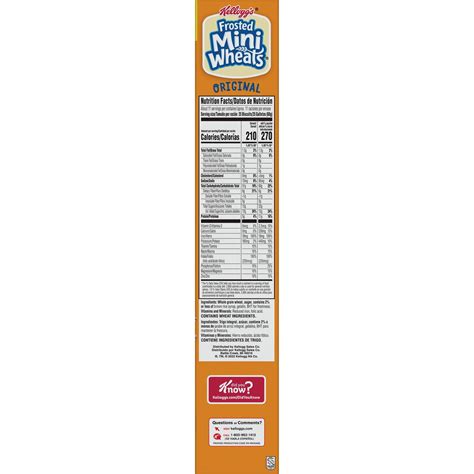 Mini Wheats Cereal Nutrition Facts | Besto Blog
