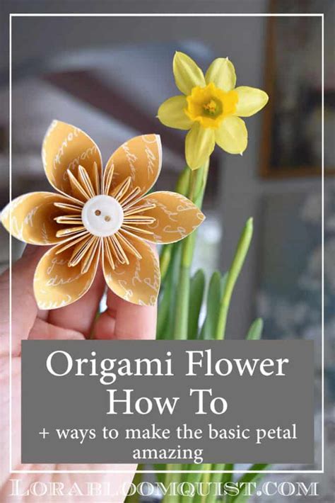 Image result for Origami Flower Tutorial