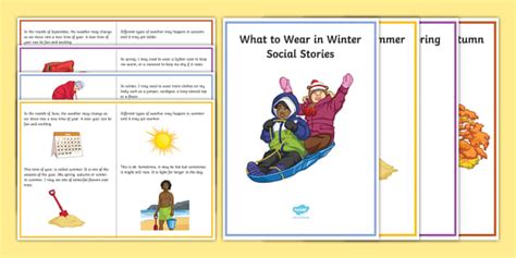 What to Wear in Different Seasons Visual Aid