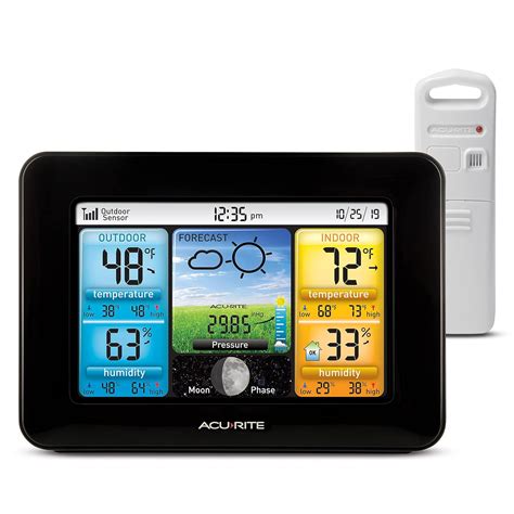 AcuRite 02077RM Color Weather Station with Temperature, Humidity and ...