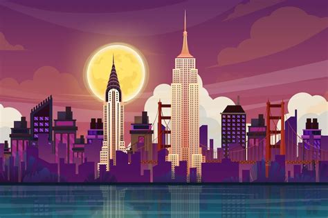 Buildings wallpaper Vectors - Download Free High-Quality Vectors from ...