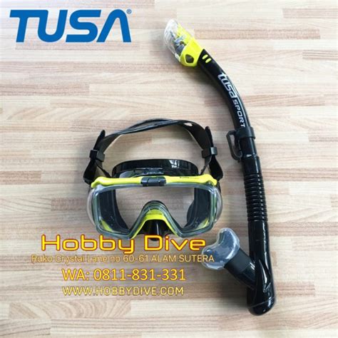 Jual Tusa Visio Tri-Ex Adult Combo UC-3125PQB - FY Alat Diving - Kota ...