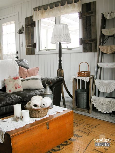 Repurposed Antique Rockers into Funky Floor Lamp - Prodigal Pieces