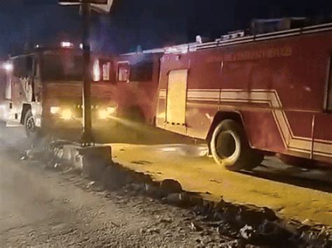 Fire breaks out at Faridabad factory; employees flee as gas cylinders ...