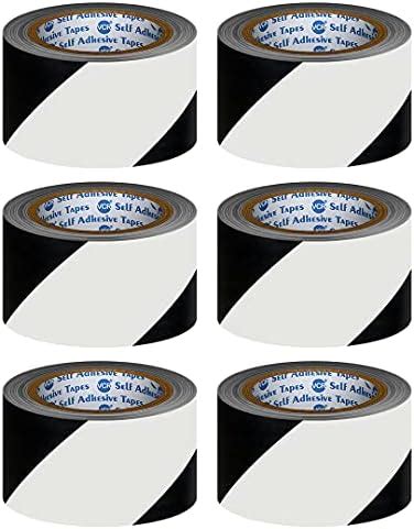 VCR Black & White Floor Marking Tape - 18 Meters in Length 48mm / 02 ...