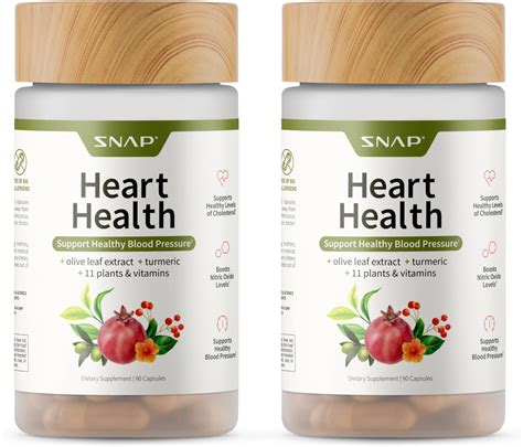 Amazon.com: Snap Supplements Heart Health Support Supplement with Coq10 ...