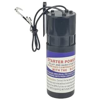 Replacement SUPCO SPP6 Hard Start Kit Relay/Capacitor – 500% Boost ...
