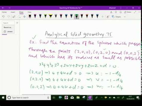 Equation of Sphere Video Lecture - Mathematics for Grade 12