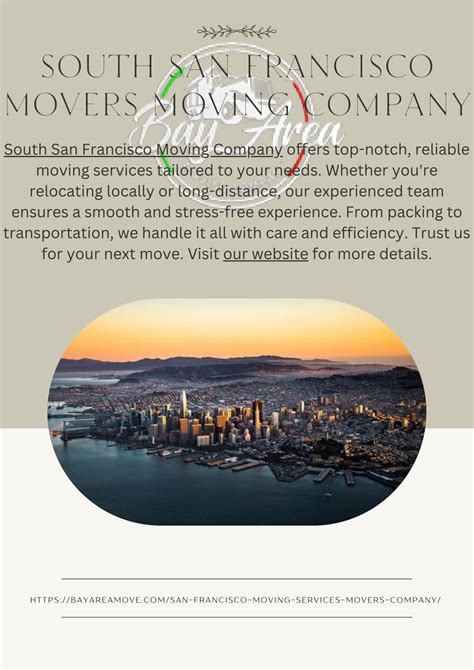 PPT - South San Francisco Movers Moving Company PowerPoint Presentation ...