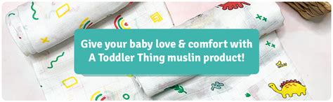 Buy A toddler thing 100% Organic Cotton | Ultra Comfortable Baby Muslin ...