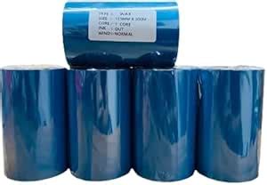 105 X 300 Meters, 1 Inch core, Thermal Transfer Barcode Labels Premium ...