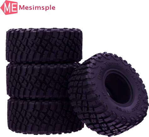 Mesimsple 1.0 Inch Tire Soft Rubber for Axial 1/24 SCX24 AX24 India | Ubuy