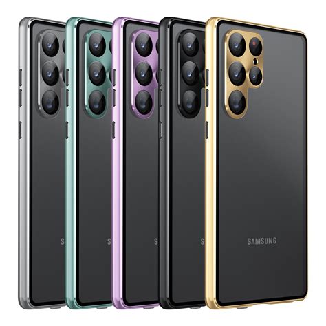 Buy For Samsung S23 Ultra S23 Plus S23 Glass Screen 360° Full Protect ...