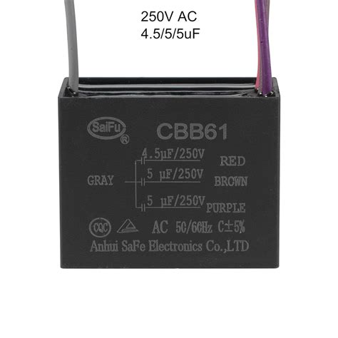 uxcell Ceiling Fan Capacitor CBB61 4.5/5/5uF 250V AC | Ubuy India