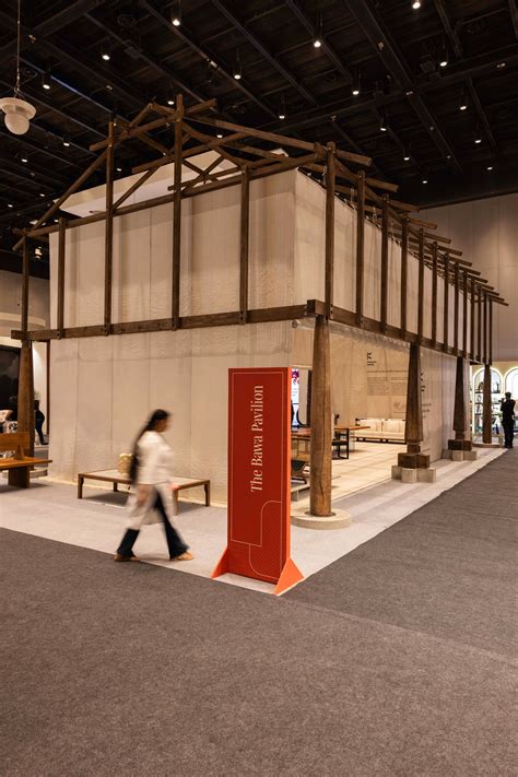 Inside the meditative Geoffrey Bawa Pavilion at the AD Design Show 2025 ...