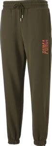 PUMA SWxP Sweatpants Printed Men Green Track Pants - Buy PUMA SWxP ...