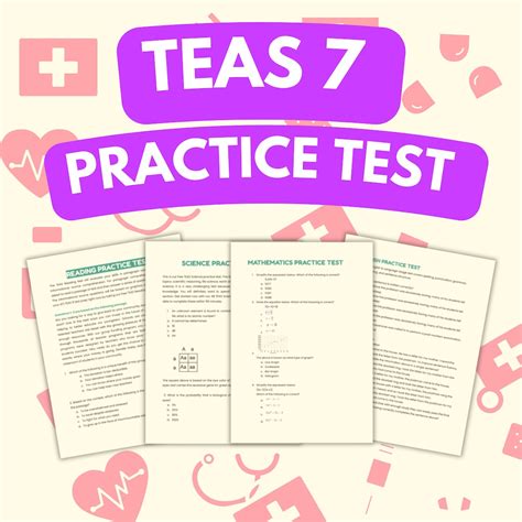 Practice Test - TEAS Exam 7 | Nursing School | Study Guide Posters ...