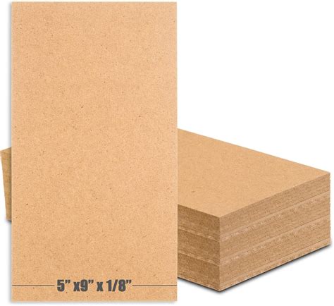 FOBSME 24-Pack MDF Wood Boards for Crafts - 5x9x18 Inch, India | Ubuy
