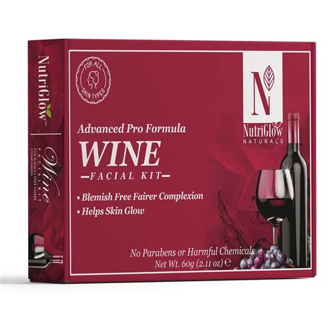 NutriGlow NATURAL'S Advanced Pro Formula Wine Facial Kit