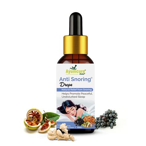 Buy Ayumcure Anti Snoring Drops 30ML| Herbal Nasal Drops for Snoring ...