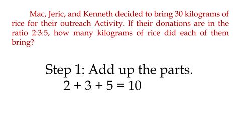 Image result for Partitive Proportion