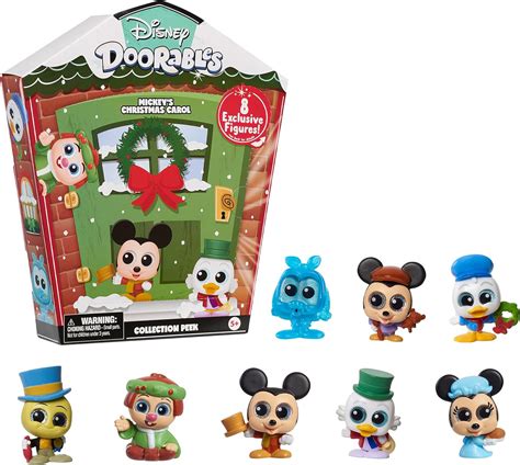 Buy Disney Doorables Mickey’s Christmas Carol Collector Peek, Kids Toys ...
