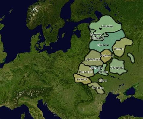 Кривичи — Википедия | История, Исторические карты, Карта