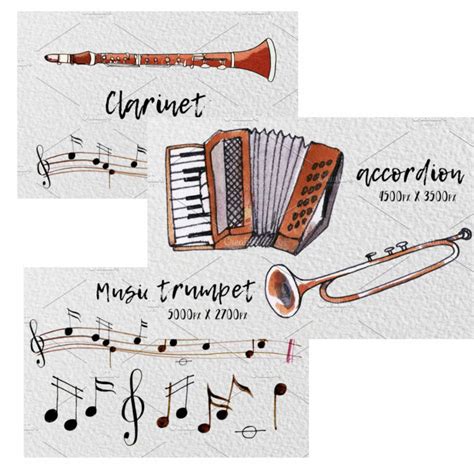 Musical Instruments Set – MasterBundles