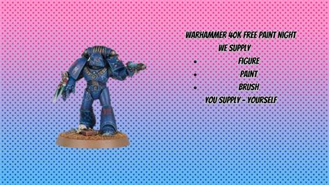 Warhammer 40K Free Paint Night , Nerdin Out (Rochester), 24 September ...