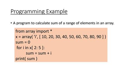 Image result for Import Array Module Python